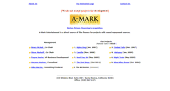 Desktop Screenshot of amarkentertainment.com